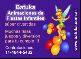 ANIMACIONES INFANTILES A DOMICILIO
