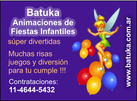ANIMACIONES INFANTILES A DOMICILIO